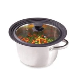 Lot 3 Poêles Avec Revêtement Dur Comme La Pierre 20 à 28 Cm Et Couvercle Multi-diamètres -Peuyer Magasin 101006 2 1 Lot 3 Poeles avec revetement Dur comme la pierre 20 a 28 cm et Couvercle multi diametres Mathon