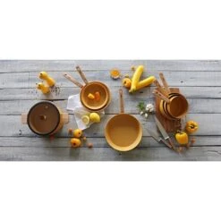 Casserole Ector Induction Aluminium Revêtu Manche En Bois 16 Cm Jaune 11 Casserole Ector Induction Aluminium Revêtu Manche En Bois 16 Cm Jaune -Peuyer Magasin 108002 4 1 Casserole Ector induction aluminium revetu manche en bois 16 cm jaune Ogo
