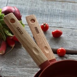 Casserole Ector Induction Aluminium Revêtu Manche En Bois 18 Cm Rouge -Peuyer Magasin 108010 2 1 Casserole Ector induction aluminium revetu manche en bois 18 cm rouge Ogo