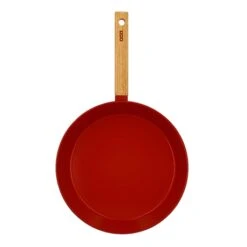 Poêle Ector Induction Aluminium Revêtu Manche En Bois 28 Cm Rouge -Peuyer Magasin 108014 1 2 Poele Ector induction aluminium revetu manche en bois 28 cm rouge Ogo