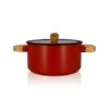 Faitout Ector Induction Aluminium Revêtu 24 Cm Rouge -Peuyer Magasin 108015 0 1 Faitout Ector induction aluminium revetu 24 cm rouge Ogo