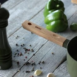 Casserole Ector Induction Aluminium Revêtu Manche En Bois 18 Cm Vert -Peuyer Magasin 108017 3 1 Casserole Ector induction aluminium revetu manche en bois 18 cm vert Ogo