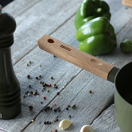 Casserole Ector Induction Aluminium Revêtu Manche En Bois 20 Cm Vert 7 Casserole Ector Induction Aluminium Revêtu Manche En Bois 20 Cm Vert – Image 5