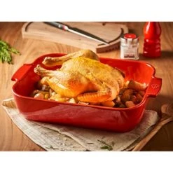 Peugeot Plat Four Rectangulaire Rouge Céramique 40 Cm -Peuyer Magasin 201224 2 2 Plat four rectangulaire rouge ceramique 40 cm Peugeot