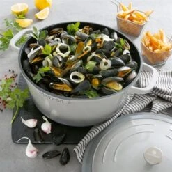 Cocotte Légère Ronde En Fonte D'aluminium 28 Cm 6,7 L Coloris Gris 9 Cocotte Légère Ronde En Fonte D'aluminium 28 Cm 6,7 L Coloris Gris -Peuyer Magasin 203005 3 4 Cocotte legere ronde en fonte d aluminium 28 cm 6 7 L coloris gris Mathon