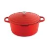 Cocotte Légère Ronde En Fonte D’aluminium 28 Cm 6,7 L Rouge -Peuyer Magasin 203007 0 3 Cocotte legere ronde en fonte d aluminium 28 cm 6 7 L rouge Mathon