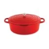Cocotte Légère Ovale En Fonte D’aluminium 32 Cm 6,5 L Rouge -Peuyer Magasin 203008 0 2 Cocotte legere ovale en fonte d aluminium 32 cm 6 5 L rouge Mathon