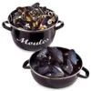 Marmite à Moules Acier émaillé 24 Cm 5 L -Peuyer Magasin 20301 0 0 Marmite a moules acier emaille 24 cm 5 L Baumalu