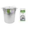 Lot Cuiseur 40 L 12 Bocaux Et Thermomètre à Cadran -Peuyer Magasin 209018 0 1 Lot cuiseur 40 L 12 bocaux et thermometre a cadran Le Pratique