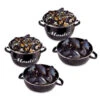 Lot De 2 Marmites à Moules 24 Cm -Peuyer Magasin 20974 0 2 Lot de 2 marmites a moules 24 cm Baumalu