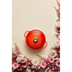 Le Creuset Cocotte Fonte Rond 26 Cm Volcanique -Peuyer Magasin 213185 3 3 Cocotte fonte rond 26 cm volcanique Le Creuset