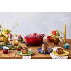 Le Creuset Cocotte Fonte Ovale Cerise 27 Cm 7 Le Creuset Cocotte Fonte Ovale Cerise 27 Cm -Peuyer Magasin 213196 2 2 Cocotte fonte ovale cerise 27 cm Le Creuset