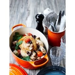 Le Creuset Cocotte Fonte Ovale Volcanique 27 Cm -Peuyer Magasin 213197 2 3 Cocotte fonte ovale volcanique 27 cm Le Creuset