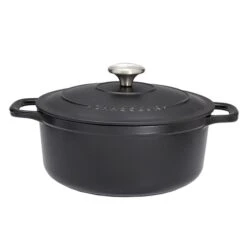 Produits populaires 7 Cocotte Sublime Fonte Rond 6,1 L 28 Cm Noir