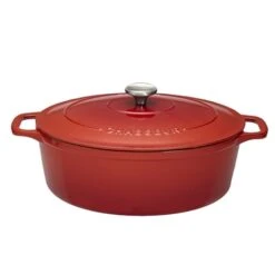Cocotte Sublime Fonte Ovale 7,1 L 33 Cm Rubis