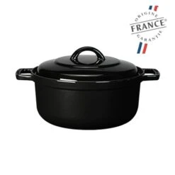 Invicta Cocotte Bistrot Noir 2 à 4 Personnes 20 Cm -Peuyer Magasin 213258 0 3 Cocotte bistrot noir 2 a 4 personnes 20 cm Invicta