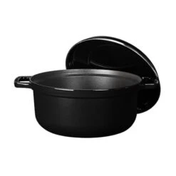 Invicta Cocotte Bistrot Noir 2 à 4 Personnes 20 Cm -Peuyer Magasin 213258 1 3 Cocotte bistrot noir 2 a 4 personnes 20 cm Invicta