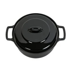 Invicta Cocotte Bistrot Noir 2 à 4 Personnes 20 Cm -Peuyer Magasin 213258 2 3 Cocotte bistrot noir 2 a 4 personnes 20 cm Invicta