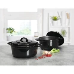 Produits populaires -Peuyer Magasin 213258 4 3 Cocotte bistrot noir 2 a 4 personnes 20 cm Invicta