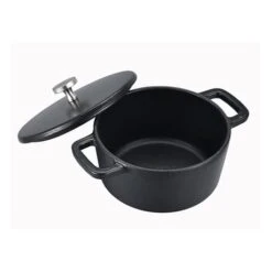 Produits populaires -Peuyer Magasin 213275 1 1 Mini cocotte ronde 10 cm Black Design Baumalu