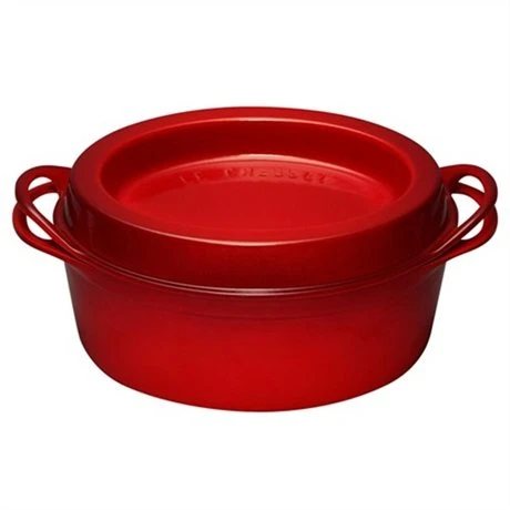 Le Creuset Cocotte Fonte Ovale Doufeu 32 Cm 7,2 L Cerise 4 Le Creuset Cocotte Fonte Ovale Doufeu 32 Cm 7,2 L Cerise â Image 2