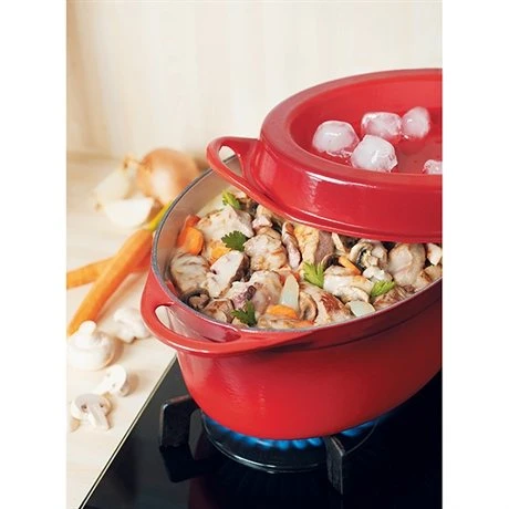 Le Creuset Cocotte Fonte Ovale Doufeu 32 Cm 7,2 L Cerise 5 Le Creuset Cocotte Fonte Ovale Doufeu 32 Cm 7,2 L Cerise â Image 3