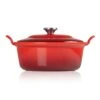 Le Creuset Cocotte Fonte Rond Plume 28 Cm 3,9 L Rouge -Peuyer Magasin 21605 0 2 Cocotte fonte rond Plume 28 cm 3 9 L rouge Le Creuset
