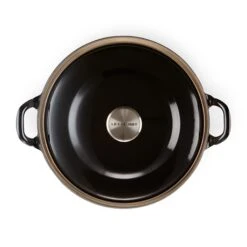 Le Creuset Cocotte Fonte Ronde Plume 24 Cm 2,4 L Noir -Peuyer Magasin 21607 2 1 Cocotte fonte ronde Plume 24 cm 2 4 L noir Le Creuset