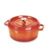 Cocotte En Fonte Ronde 28 Cm 5,6 L Coloris Orange -Peuyer Magasin 223000 0 5 Cocotte en fonte ronde 28 cm 5 6 L coloris orange Mathon