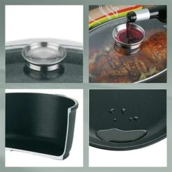 Cocotte à Braiser En Fonte D'aluminium Kerros 8 L -Peuyer Magasin 22302 3 2 Cocotte a braiser en fonte d aluminium Kerros 8 L Kela