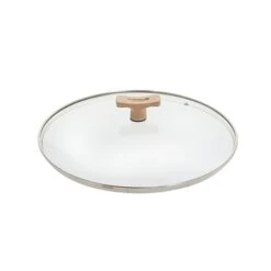 De Buyer Couvercle Verre 20 Cm Bouton Bois De HĂȘtre