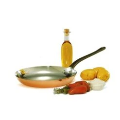 Poêle à Frire En Cuivre Massif 20 Cm -Peuyer Magasin 26115 1 2 Poele a frire en cuivre massif 20 cm Baumalu