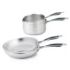 Batterie De Cuisine Excell'Inox 2 Casseroles Et 2 Poêles Tout Inox -Peuyer Magasin 271079 0 2 Batterie de cuisine Excell Inox 2 casseroles et 2 poeles tout inox Mathon
