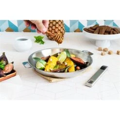 Poêle Inox Strate 26 Cm -Peuyer Magasin 271142 3 4 Poele inox Strate 26 cm Cristel