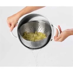 Faitout Inox 24 Cm Avec Panier Passoire Rotatif Et Couvercle En Verre 6,7 L -Peuyer Magasin 273095 1 4 Faitout inox 24 cm avec panier passoire rotatif et couvercle en verre 6 7 L Mathon