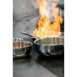 Casserole Inox Castel'Pro 18 Cm -Peuyer Magasin 274061 4 3 Casserole inox Castel Pro 18 cm Cristel