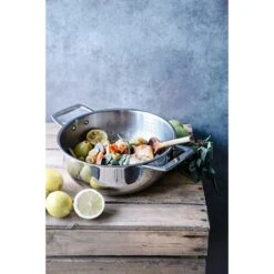 Faitout Avec Couvercle Inox Castel'pro 24 Cm -Peuyer Magasin 27672 3 6 Faitout avec couvercle inox Castel pro 24 cm Cristel