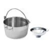 Lot Bassine à Confiture Inox 30 Cm Et Entonnoir 14 Cm -Peuyer Magasin 279114 0 1 Lot bassine a confiture inox 30 cm et entonnoir 14 cm Mathon