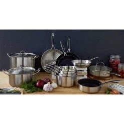 Batterie De Cuisine Excell'inox 3 Poêles Inox Revêtu Et 3 Casseroles Inox -Peuyer Magasin 279118 2 3 Batterie de cuisine Excell inox 3 poeles inox revetu et 3 casseroles inox Mathon