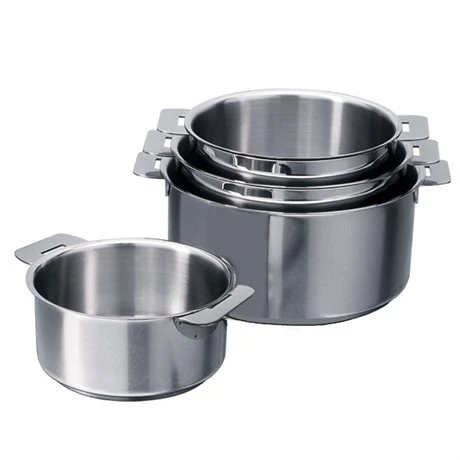 Set De 4 Casseroles Mutine 14 à 20 Cm 3 Set De 4 Casseroles Mutine 14 à 20 Cm