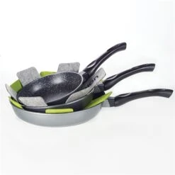 Batterie De Cuisine Poêles Anti-adhérentes Excell'Inox 20, 24 Et 28 Cm Et 3 Feutrines -Peuyer Magasin 279215 2 2 Batterie de cuisine poeles anti adherentes Excell Inox 20 24 et 28 cm et 3 feutrines Mathon