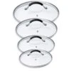 Set De 4 Couvercles En Verre Rapid Cook 14 à 20 Cm -Peuyer Magasin 27935 0 3 Set de 4 couvercles en verre Rapid Cook 14 a 20 cm Mathon