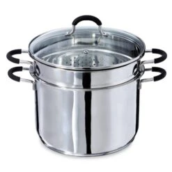 Marmite Haute Rapid Cook Avec Couvercle Et élément Vapeur 26 Cm 8,5 L -Peuyer Magasin 27938 1 7 Marmite haute Rapid Cook avec couvercle et element vapeur 26 cm 8 5 L Mathon