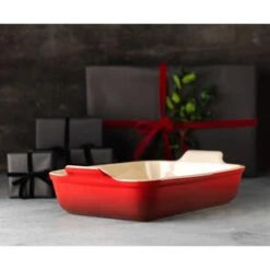 Le Creuset Plat Rectangulaire Céramique 19 Cm Cerise -Peuyer Magasin 301013 2 1 Plat rectangulaire ceramique 19 cm Cerise Le Creuset