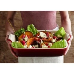 Le Creuset Plat Rectangulaire Céramique 26 Cm Cerise -Peuyer Magasin 301015 2 3 Plat rectangulaire ceramique 26 cm Cerise Le Creuset