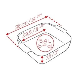 Peugeot Plat Carré Céramique Terracotta 36 Cm -Peuyer Magasin 301326 1 2 Plat carre ceramique terracotta 36 cm Peugeot