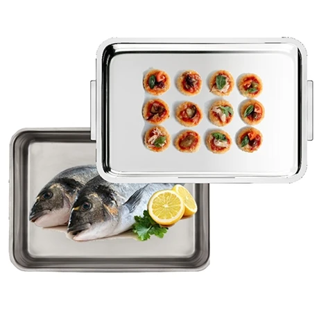 Plat à Four Inox Extra Profond Avec Couvercle Duplex 5 Plat à Four Inox Extra Profond Avec Couvercle Duplex – Image 3