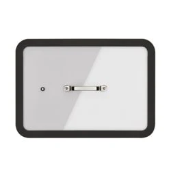 Plat à Four En Inox Avec Couvercle Transparent 36 X 25 Cm -Peuyer Magasin 37114 1 2 Plat a four en inox avec couvercle transparent 36 x 25 cm Inoxriv