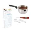 Kit Chocolats De Pâques : Casserole Bain Marie + Thermosonde + Moule Pour Friture 2 Kit Chocolats De Pâques : Casserole Bain Marie + Thermosonde + Moule Pour Friture -Peuyer Magasin 509130 0 2 Kit chocolats de Paques casserole bain marie thermosonde moule pour friture