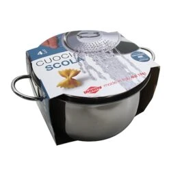 Cuit-pâtes En Inox 18 10 Avec Couvercle égouttoir 20 Cm 4,5 L -Peuyer Magasin 87327 1 2 Cuit pates en inox 18 10 avec couvercle egouttoir 20 cm 4 5 L Inoxriv
